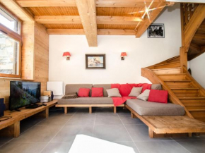 Chalet skis aux pieds avec 3 chambres et terrasse à Chamonix - FR-1-343-225